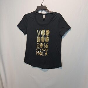 2016 Voodoo Fest baby tee 100% cotton SM new orleans jazz rock music festival